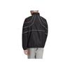 Adidas Originals Retro Sports Jacket With Contrast Stripes Men Jackets Black FM3911