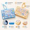 26-key Stress Relief Decompression Toy Clear Key Sounds Press Button Toy Keyboard Toy  Bag Pendant