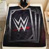 1 шт. Фланелевое одеяло с принтом WWE, Высокое качество, Удобное для всех сезонов, Домашний декор, Тепло и Уют