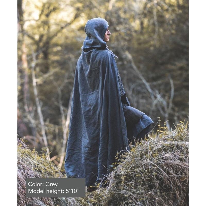 Мужская 6-цветная средневековая куртка с капюшоном, куртка для косплея, куртка для геймеров, винтажный реквизит, топ для костюмированного костюма