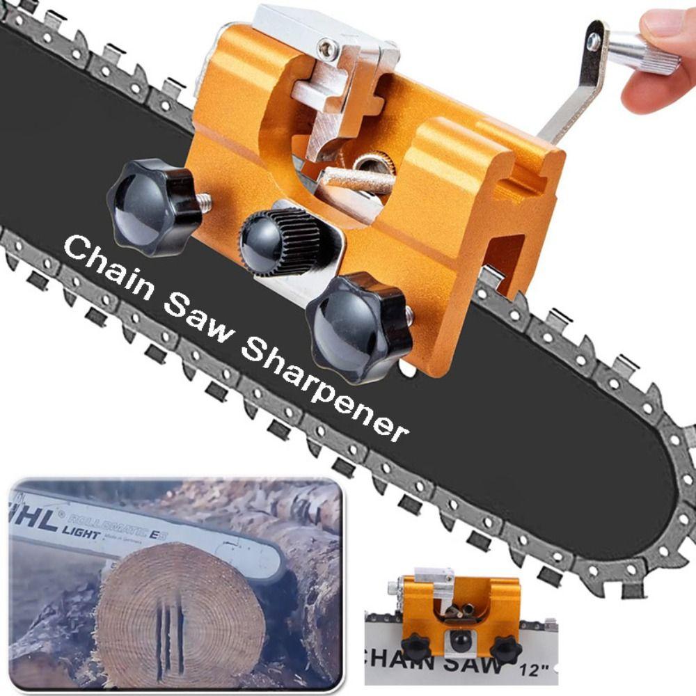 Sharpen Tool Chainsaw Chain Sharpening Chain Grinder Chainsaw Sharpeners Jig Chainsaw Sharpener Kit