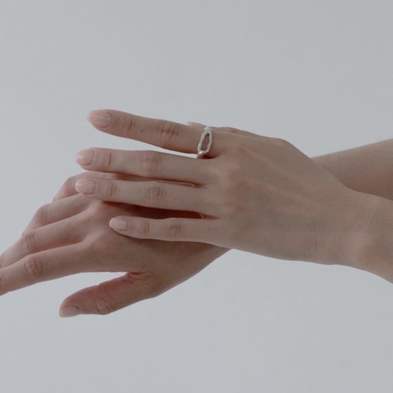 Mouvebament Swan Ring_Silver925