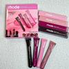 4-in-1 Rhode Nourishing Lip Gloss Set with Vitamin E and Plant Extracts for Daily Moisture and Natural Shine