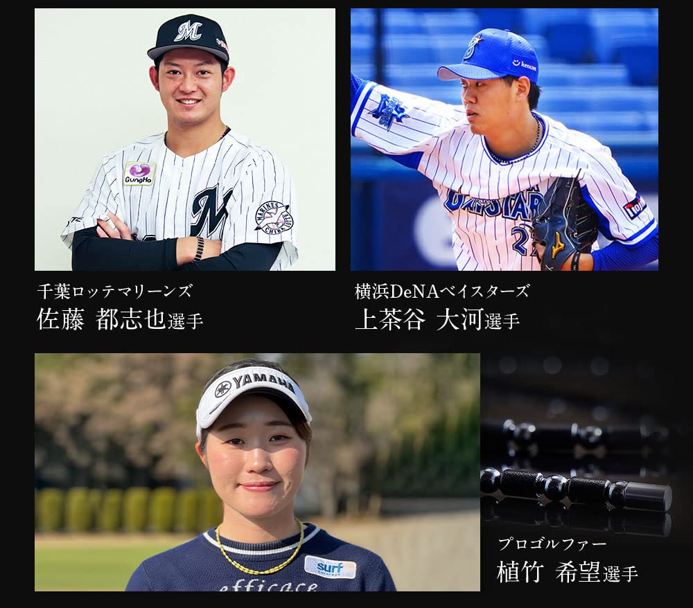 Core Force Loop Black Bracelet Necklace Anklet [COREFORCE] (50cm)