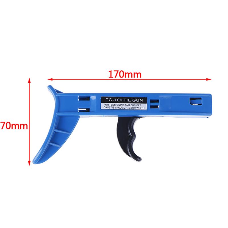 1 шт. нейлоновые кабельные стяжки, инструмент для стяжки, пистолет, захват для галстука