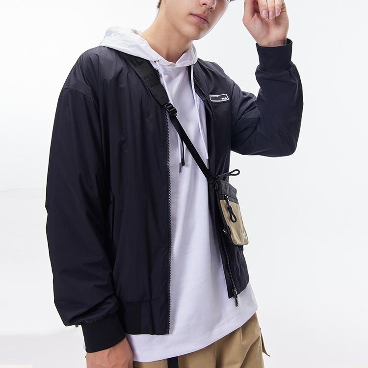 FILA Jackets Men's Legend Blue Baseball Collar Moderate Other F11M138701F-NV