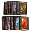 Easy Gilded Tarot English Board Game Divination Prediction Multiplayer Game