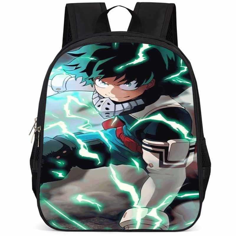 My Hero Academia 15-inch Large Capacity Lightweight Oxford School Backpack For Kids
