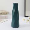 Modern Plastic Flower Vase Anti-fall Vase Container Pot Nordic Desktop Vase Ornaments  Office