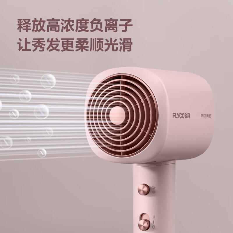 Feike FLYCO hair dryer, household dormitory high-power hot and cold hair care hair dryer FH6356