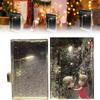 Christmas Gift Snow Scene Night Light DIY Materials Street Flowing Lamp  Desktop Decor