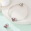 DIY Heart Charm Pendant Beads For Handmade Necklace Bracelet Jewelry Making Accessories