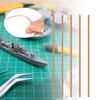 5Pcs Pure Copper Round Rods Sturdy Durable Versatile Electrode Rods for Metal Crafts DIY Projects Machinery Industry