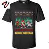 Xmas Christmas Tshirt Sons of Santa Claus Funny T Shirt Christmas Reindeer Pug Frenchie Dog Dabbing Tshirts Unisex Happy New Year