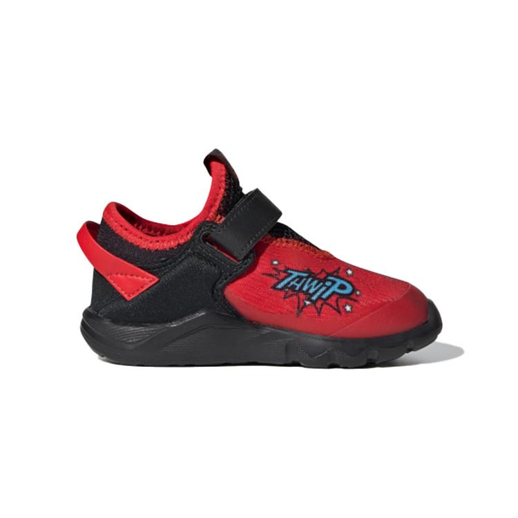 MARVEL x Adidas Activefle Дышащие ботинки средней высоты для малышей Красный Черный Младенцы и малыши FV4264