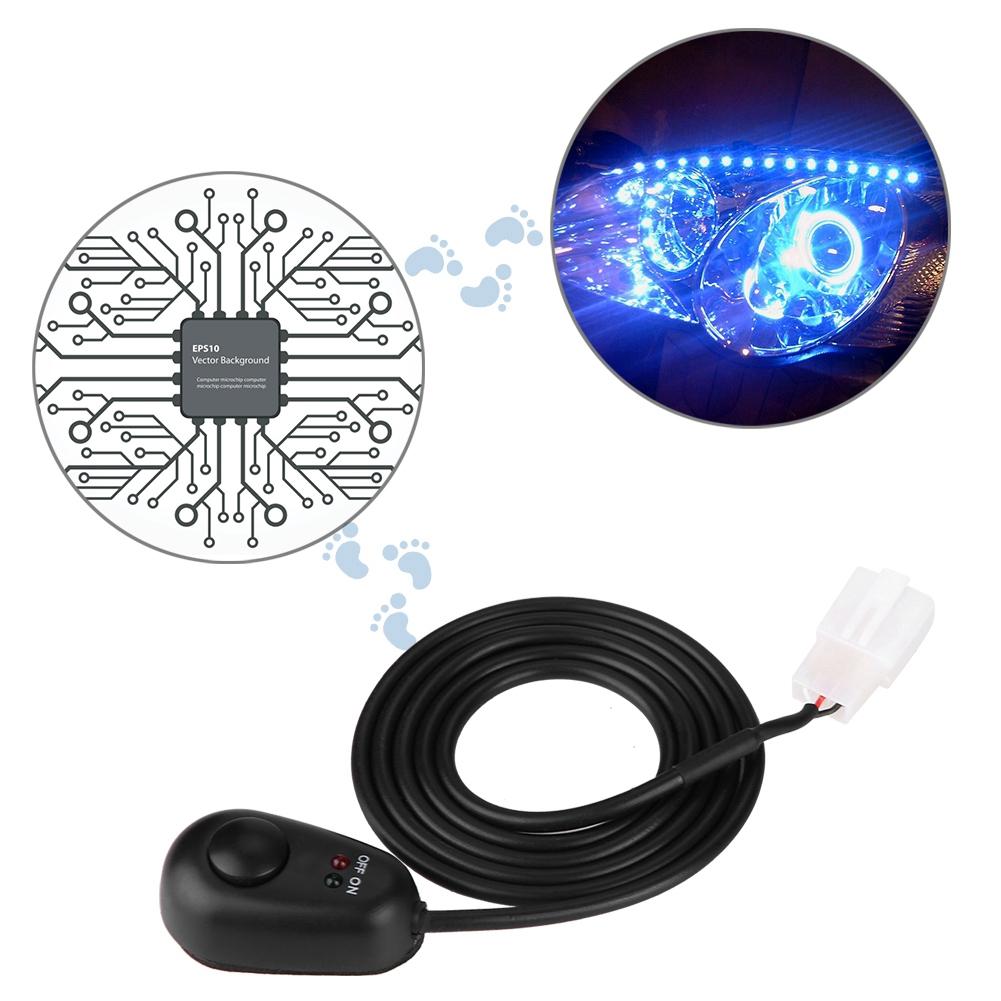 12V   Shape Push Button   With LED Indicator Lights for Fog Lamps and Work Light