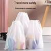 **Waterproof Travel Pouch** - Portable Drawstring Bag for Shoes & Clothes