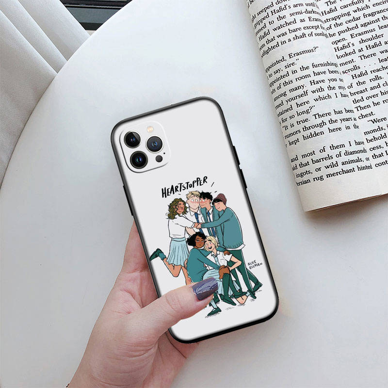 Чехол для телефона ED23 Heartstopper для iPhone 6 6s 7 8 11 12 13 14 15 XS Pro Max XR X SE Samsung S20 S21 S22 S23 S24 FE Ultra Plus Lite S21S A55