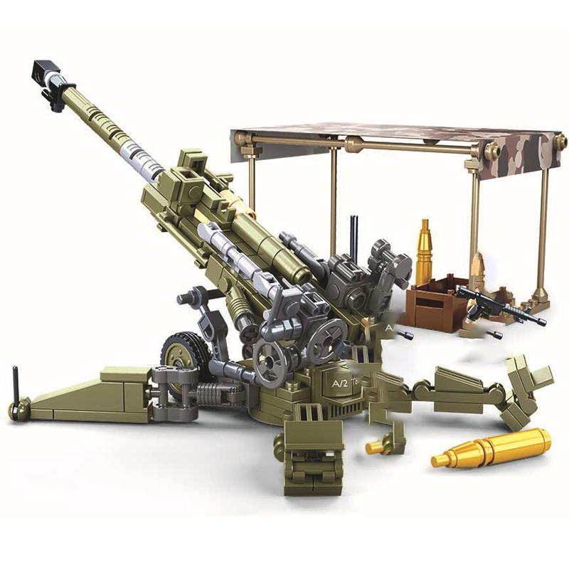 Армия Пушка Военная техника Танк Грузовик Бронемашина Оборудование Наборы Модель Строительные блоки Ww2 Аксессуары Второй мировой войны США Германия