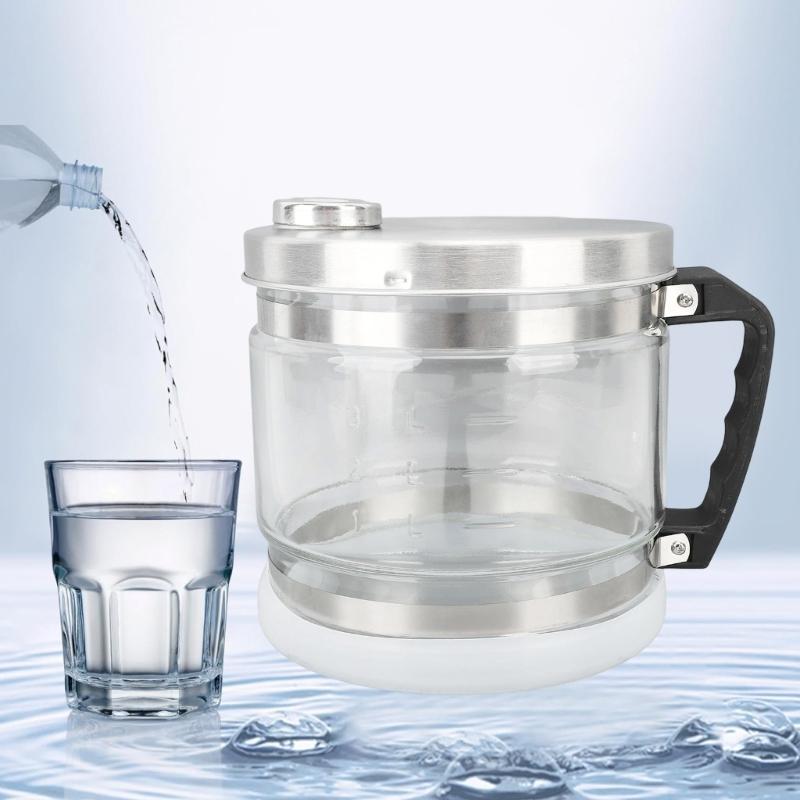 Контейнер для хранения дистиллированной воды, стеклянная бутылка большой емкости, сменная кувшин-фильтр для воды для столешницы