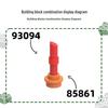 Wange Toys DIY Набор строительных блоков для губной помады из мелких деталей 93094 - Образовательный набор для сборки