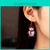 Сезонные серьги-снеговики с серебряными штифтами для ушей и креативной рождественской тематикой для мужчин и женщин