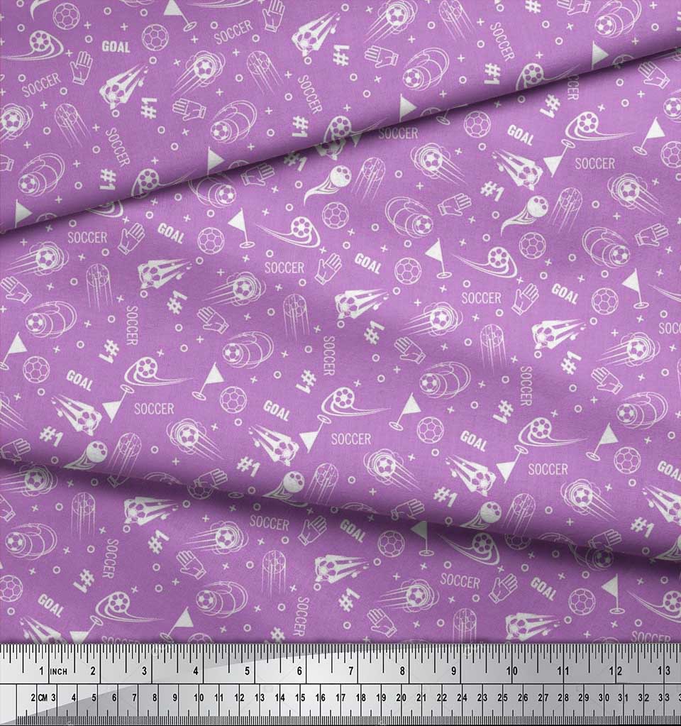 Soimoi Японский креп-сатин, геометрический знак, флаг и футбольная спортивная ткань с принтом по метрам, 42 дюйма