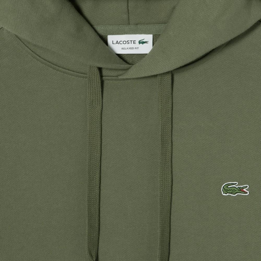 [lacoste] Men's Basic Hooded Pullover Sweatshirt SH398E-55NE9F
