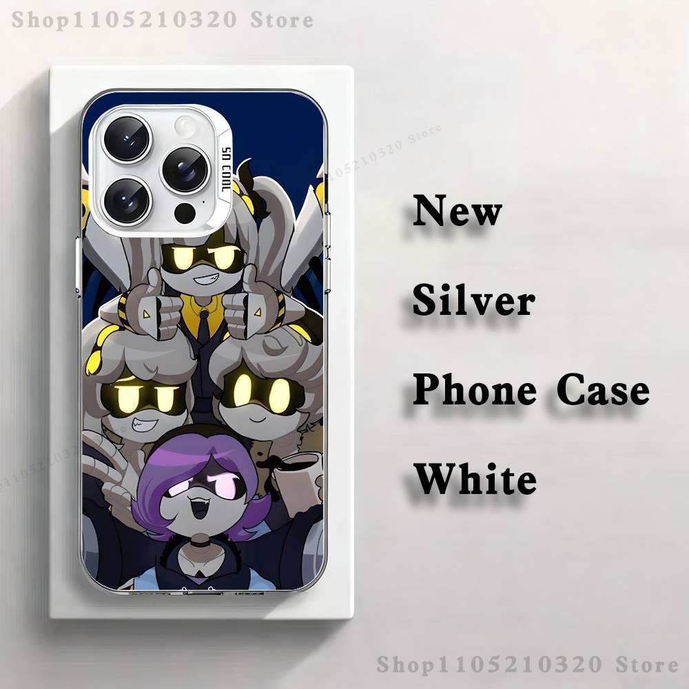 M-Murder D-Drones Game Phone Case For iPhone 17,16,15,14,13,12,11,Pro,Max,Plus,E,Air,Mini White Tpu Cover