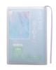 Fog Clear Book Made In Hayakawa Transparent Matte Cover for A6 Planners Tall [aso] Cover, Japan, Compatible, (Lavender/White, Size) FG-M240HA-LV-WH