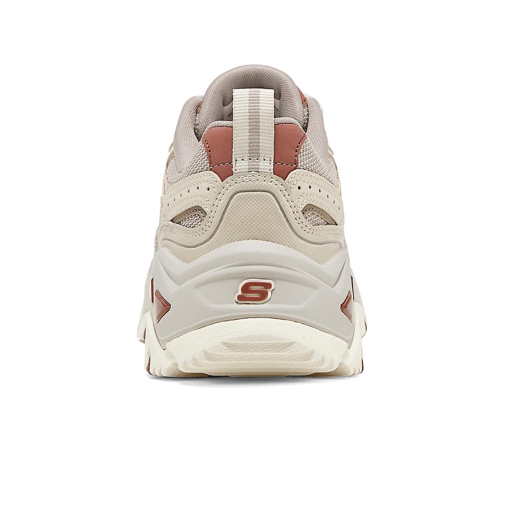 Skechers DLites Hiker Удобные Универсальные Прочные Низкие Папины Кроссовки Женская Кроссовка Серый Коричневый 180134-TPMT