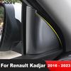Треугольная накладка на переднюю внутреннюю стойку двери для Renault Kadjar 2016- Матовые аксессуары для интерьера