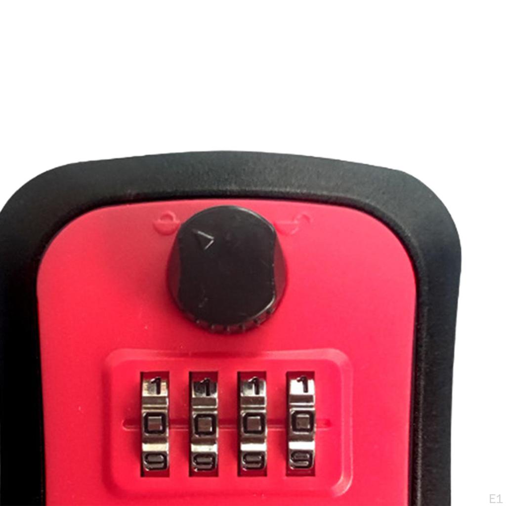 4-значный кодовый замок для хранения ключей и карт на открытом воздухе