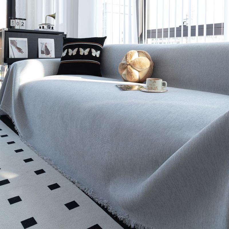 Чехол для дивана из синели, универсальное диванное полотенце, пыленепроницаемый чехол для диванной подушки, защитный чехол от царапин для кошек, диванное одеяло, ковер