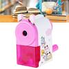 Rotating Pencil ener Cute Portable Efficient Hand Crank Manual Pencil ener for Students