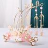 Tassel Pink Headwear Hair Crown Children's Hair Fork Ancient Hair Stick Chinese Style Headdress