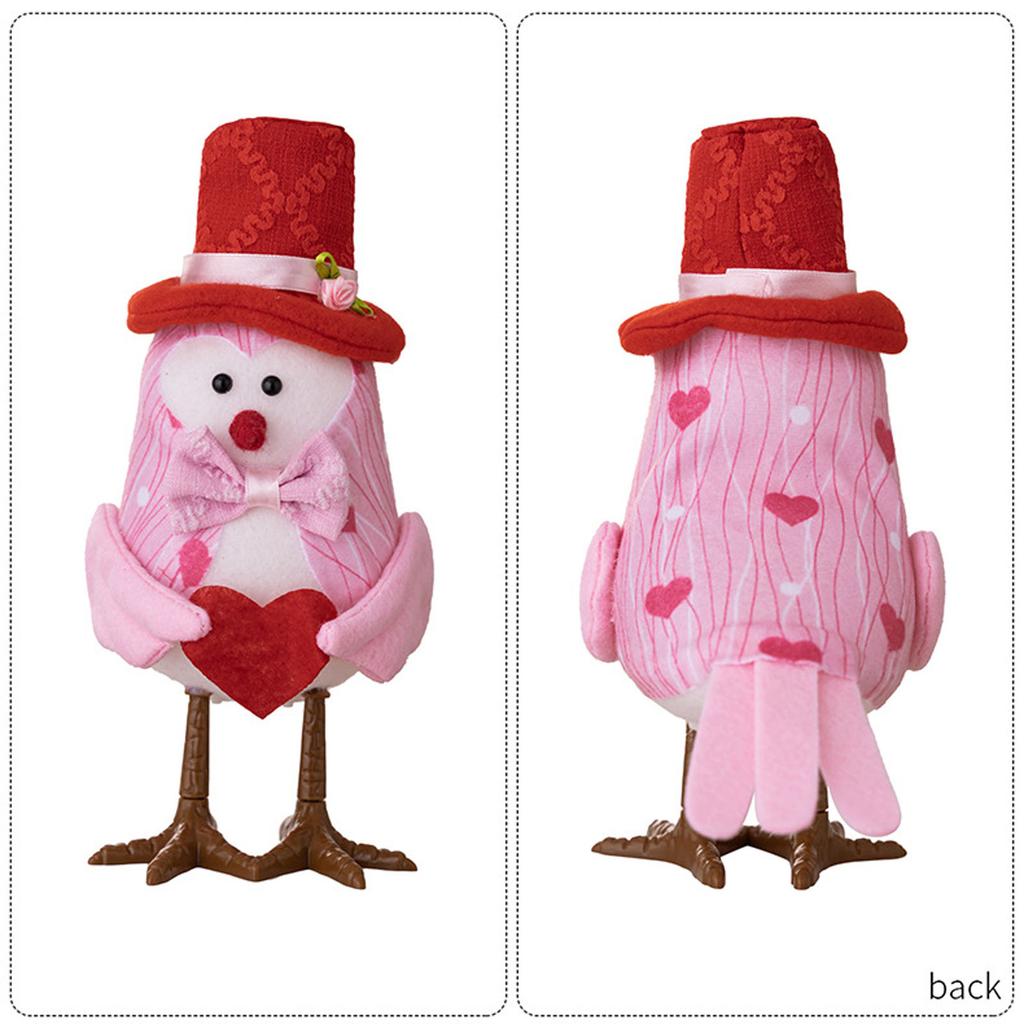 Светящиеся украшения в виде птиц, красочные настольные украшения в виде птиц - забавные фигурки птиц, подходят для дома, студий и ресторанов.