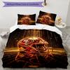 San Francisco 49ers Helmet Custom Name Text Print 1Pc Bedding Set Duvet Cover With Two Pillowcases Soft Bed Linen For Household Bedroom