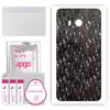 apgo Protective Skin Sticker for the Back Compatible with HTC U11 Life, Wrap Film, Foil, Vinyl - Pattern Carbon Black Pixel