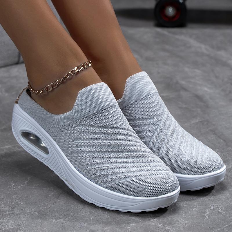 MAEDEF Классические Новые Высококачественные Женские Повседневные Туфли Модные Дышащие Мягкие Прогулочные Сетчатые Кроссовки На Плоской Подошве Противоскользящие Кроссовки