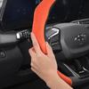 AABHN1 Подходит для Chevrolet Премиальная замшевая накладка на руль с кнопками, Нескользящая и прочная, Доступны круглые и D-образные рули