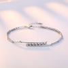 Silver Bracelet Simple Fashion Hand Accessories Gorgeous Romantic Bracelet for Women