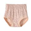 Seniors Women Cotton Underwear Soft Full Coverage Panties Plus Size Moisture-Absorbing Briefs for Medium Elderly Ladies