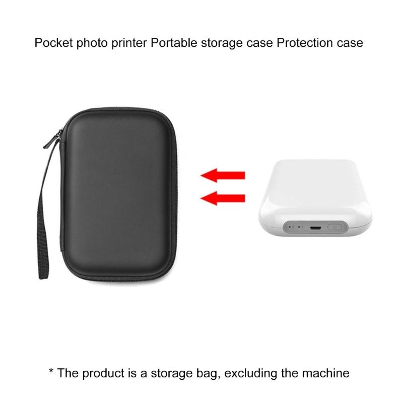 Storage Case for Pocket Photo Printer 1S Photo Printer Travel Carrying Organizers Holder for USB Cable Accessories