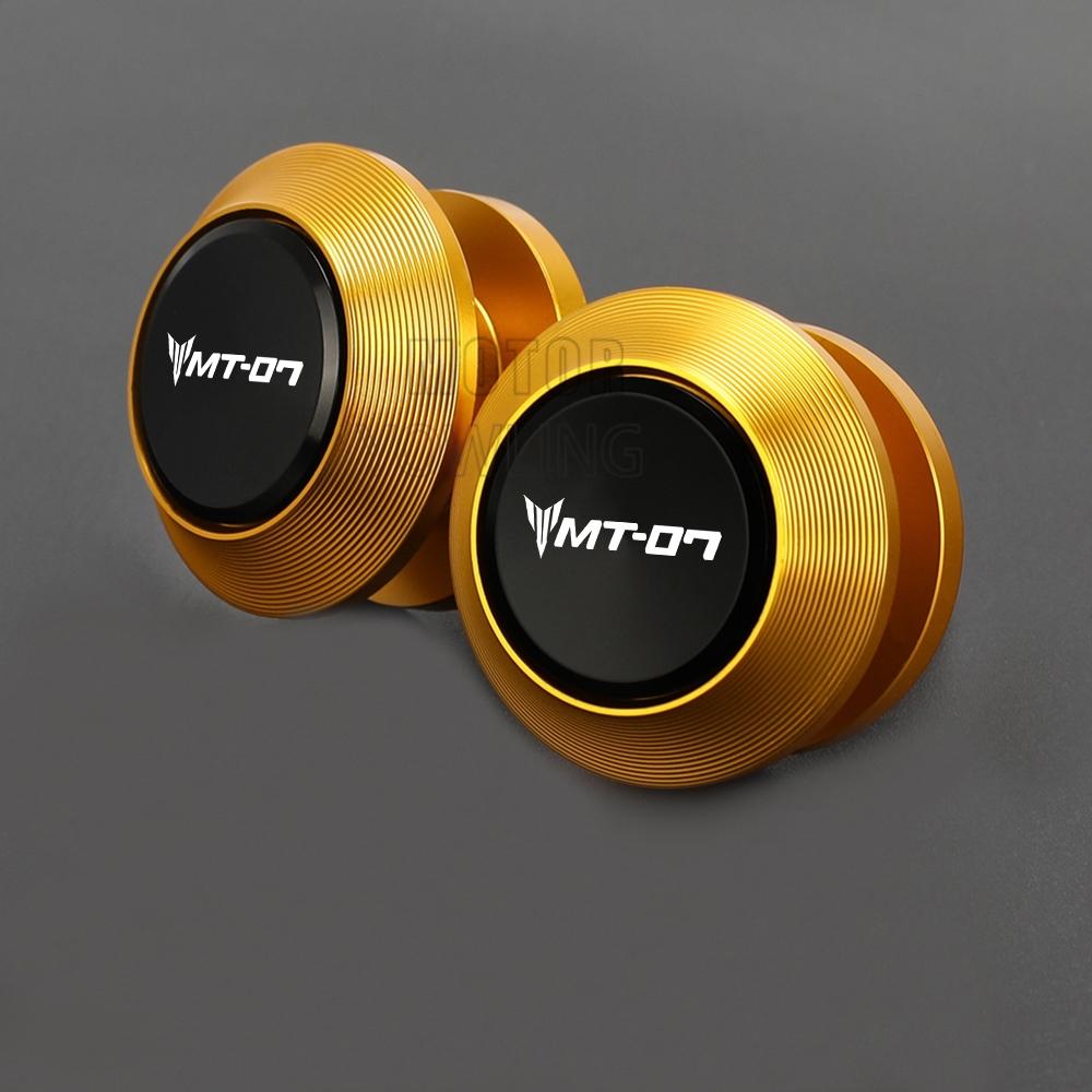 Для Yamaha MT 07 MT07 FZ07 FZ 07 FZ-07 MT-07 Мотоцикл 6 мм Алюминиевый Болт Стойки Маятника Маятниковые Катушки Слайдер Аксессуары