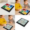 Classic Foldable Ludo Game Set Parent Child Interaction Strategy Game Snake Chess Set Educational Toy For Teens Kids