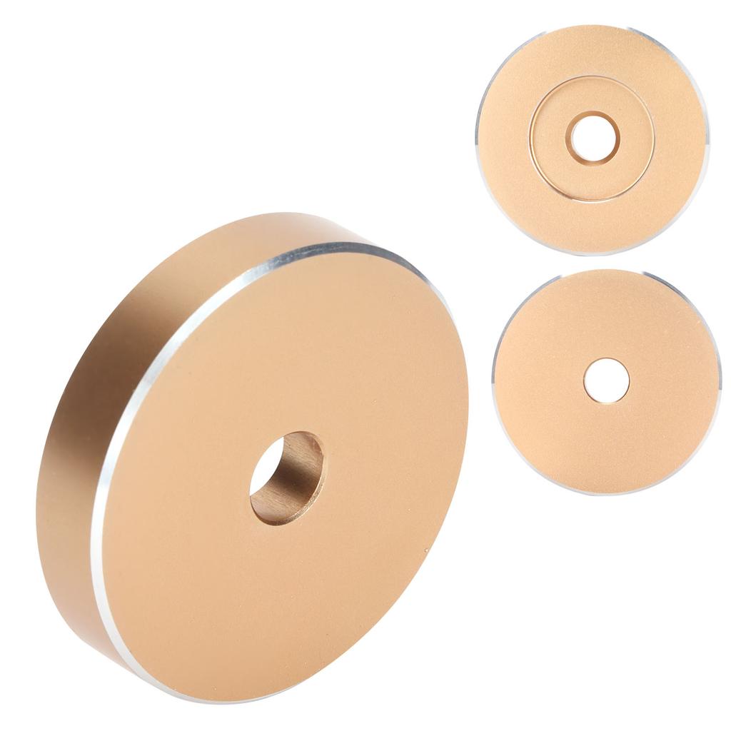 Адаптер для проигрывателя 45 об/мин Лист для преобразования большого отверстия Винил Черный Зажим Адаптер для большинства пластинок с большим отверстием