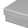 White gold jewelry box decorative box