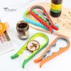 Bottle Opener Cap Twister Four-in-One Jar Lid Opener Anti-Slip Grip Easy Twist Off Caps Multiple Colors Kitchen Gadget
