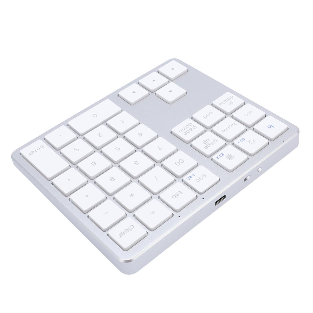 Number Pad Wireless   Dual Mode 35 Keys Rechargeable   Numeric Keypad for Laptop PC Tablet